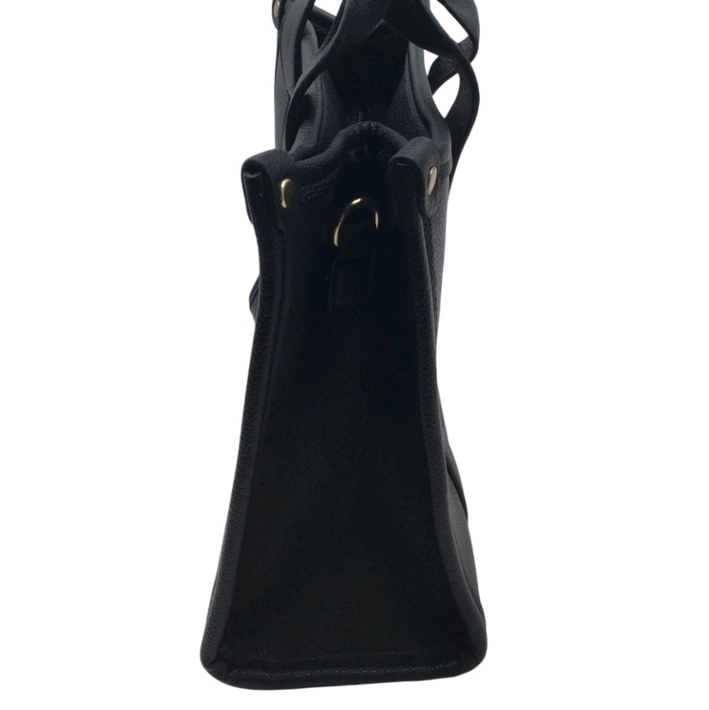 Leather Marc Jacobs Black and White Tote Bag Mini - Picture 8 of 11